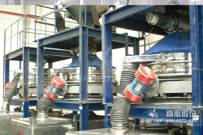 直排筛客户现场