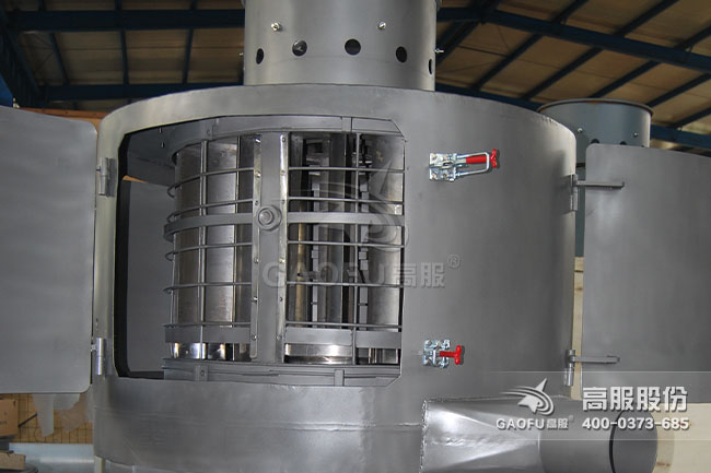 立式气流筛细节