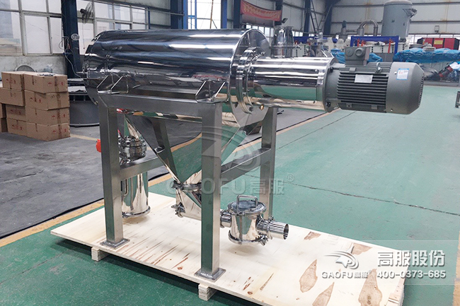 正压气流筛实景